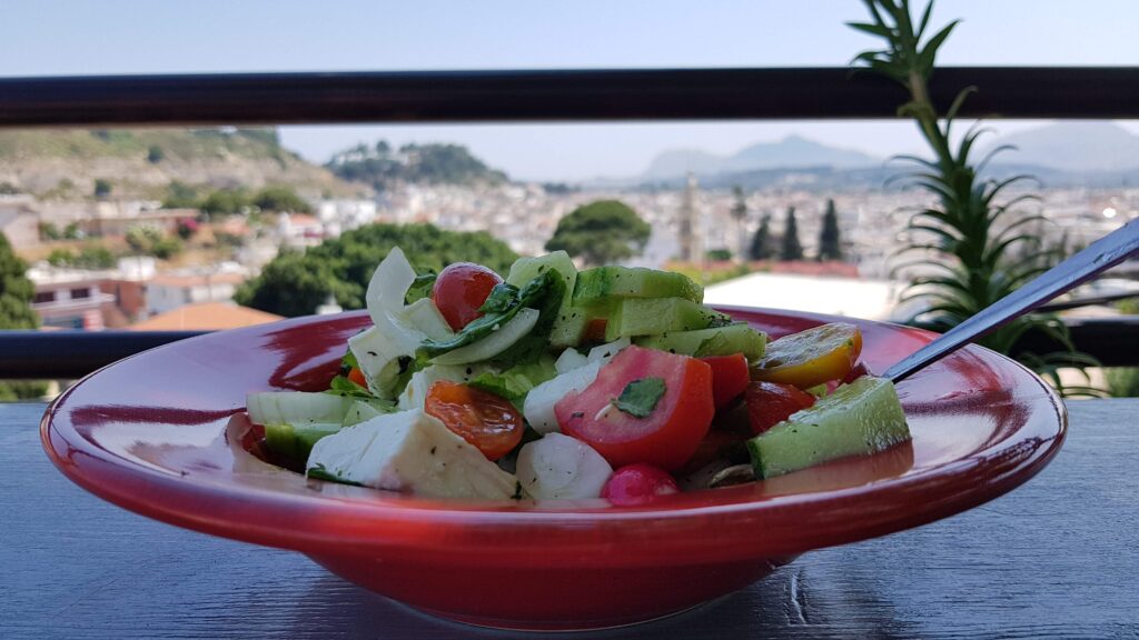 Greek Salad from Fresh products 