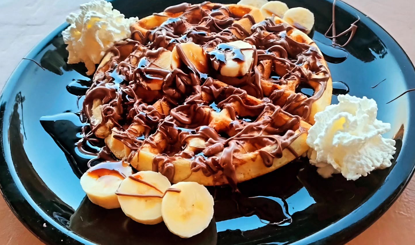 Waffles with Chocolate